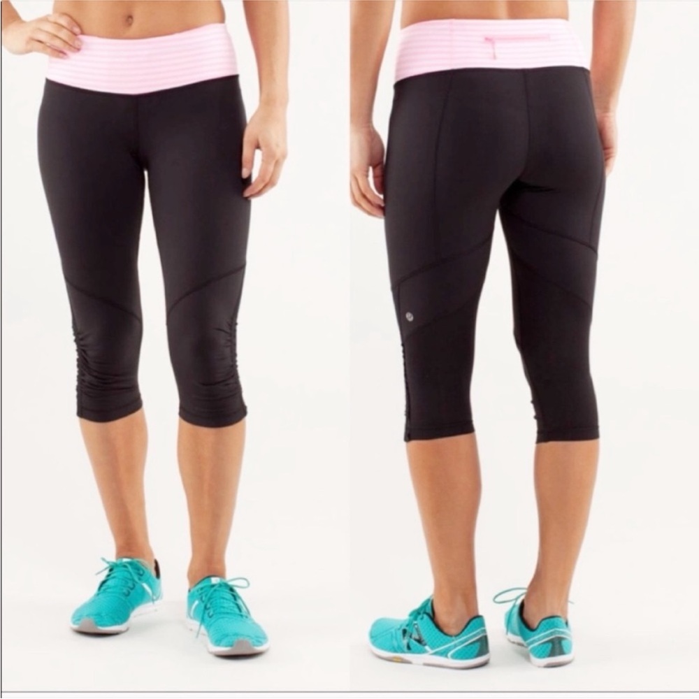 Lululemon Run: For Your Life Crop - Women Size 8